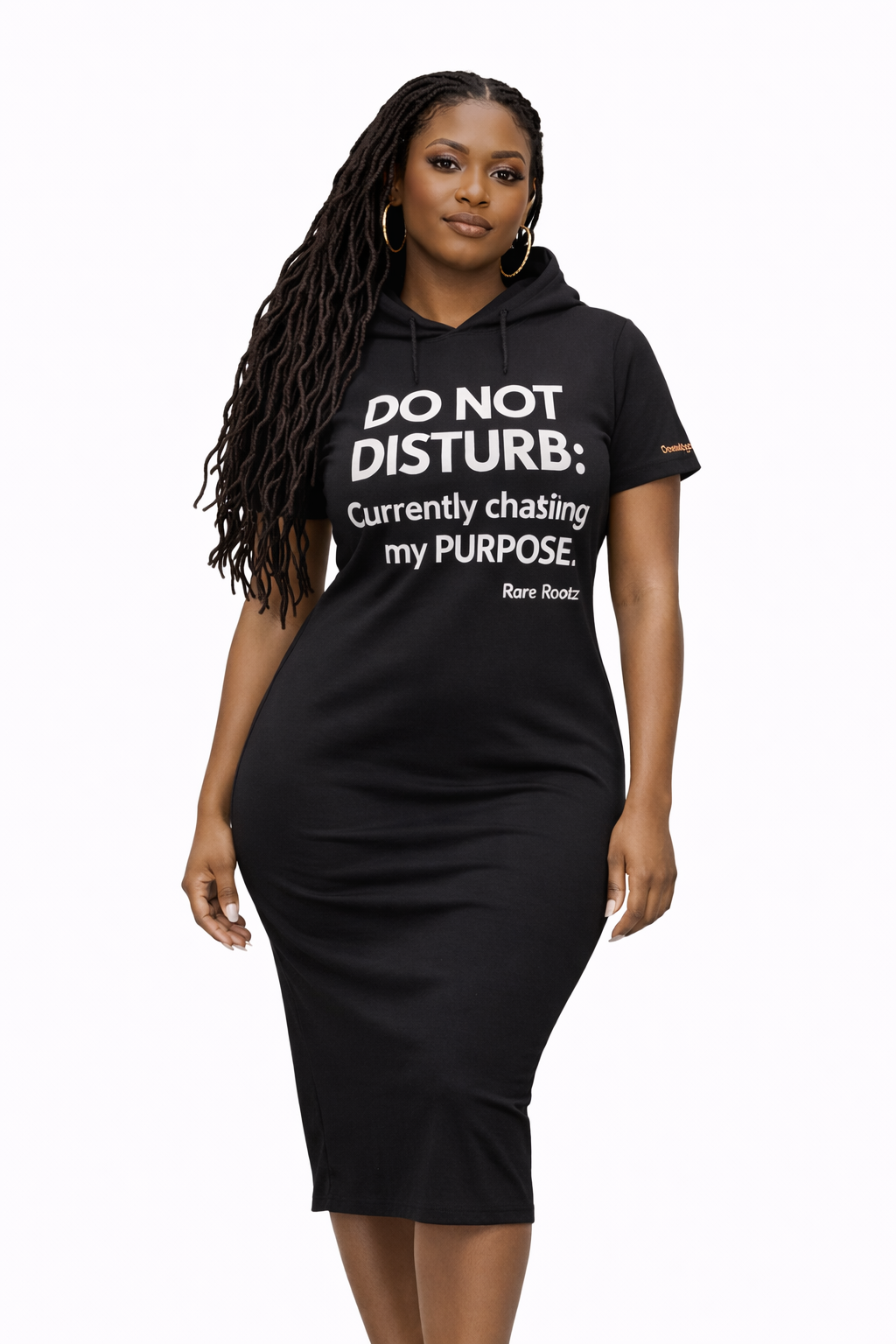 DO NOT DISTURB: Midi Dress