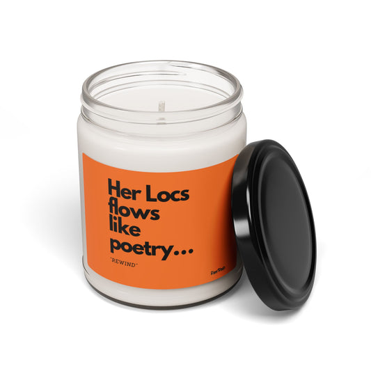 Her Locs.. Scented Soy Candle, 9oz