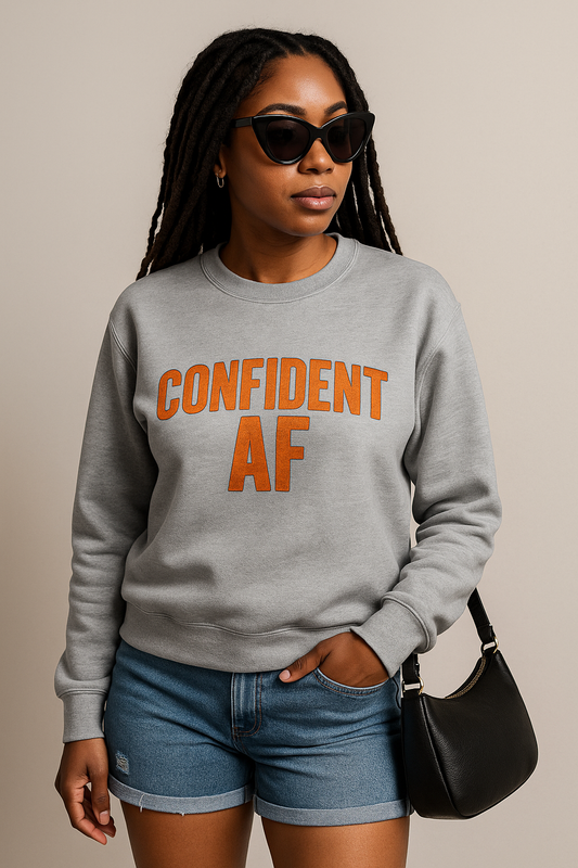 CONFIDENT AF: Woman’s Sweater