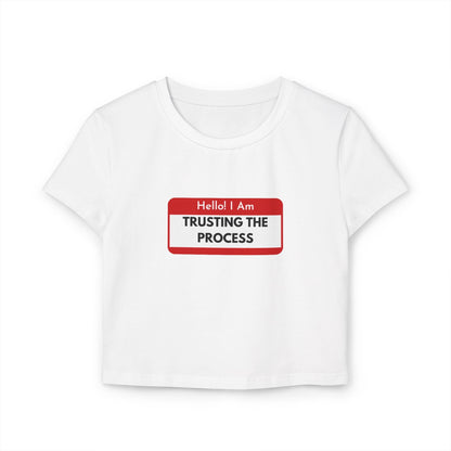 HELLO! Woman’s High Rise Tee
