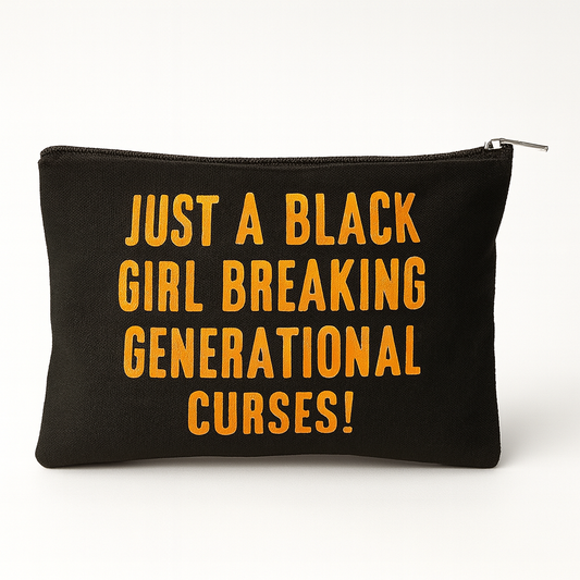 Just A Black Girl.. Makeup Bag