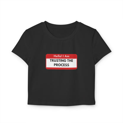 HELLO! Woman’s High Rise Tee