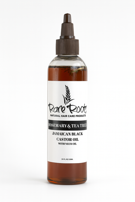 Rosemary and Tea tree, Jamaican black castor oil